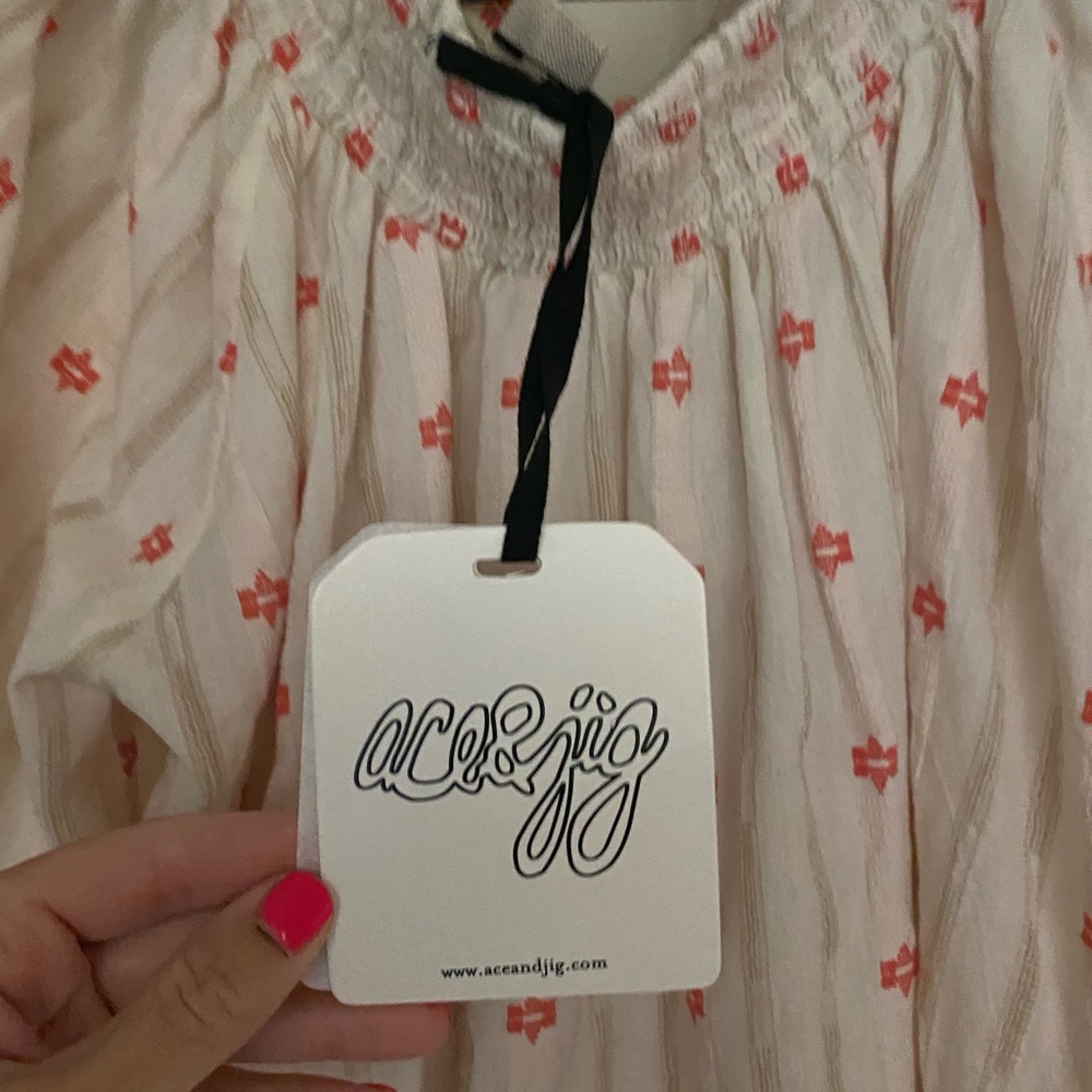 Ace & Jig Marisol Medium Top—Tulip Fabric (Cotton Singlecloth)